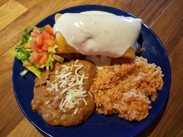 Chicken Chimichanga