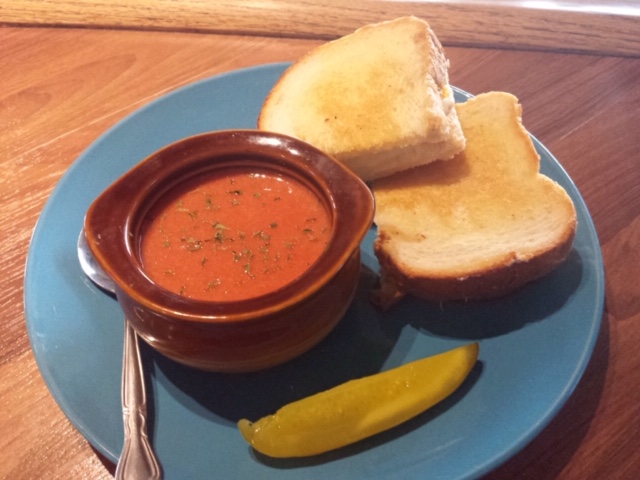 Grilled Cheese and Tomato Soup