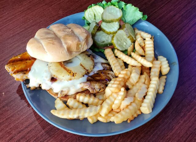 Grilled Hawaiian Chicken Sandwich