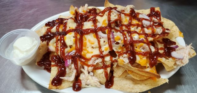 BBQ Smoked Chicken Nachos