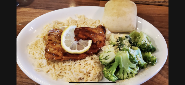 Salmon Rice & Broccoli