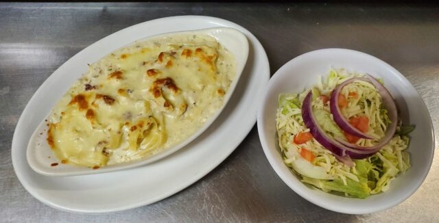 Baked Chicken Carbonara